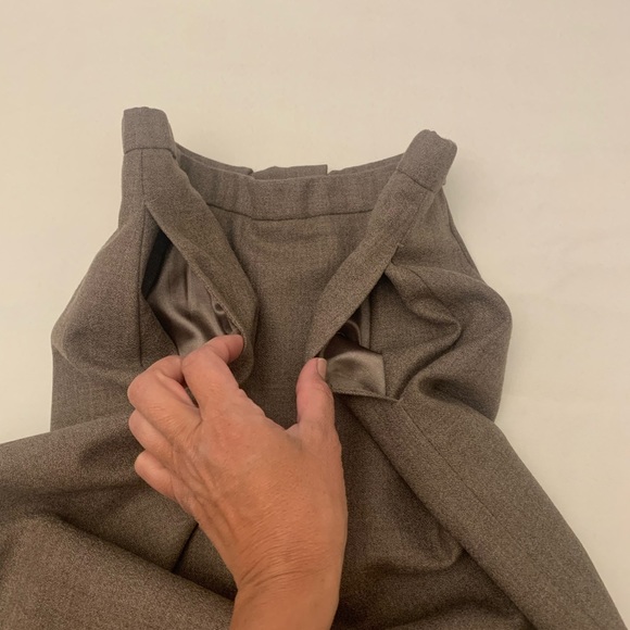 Pendleton 100% virgin wool light brown maxi skirt size 6 - Picture 13 of 13